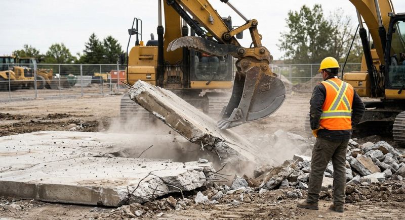 Cement Removal in Sacramento, CA