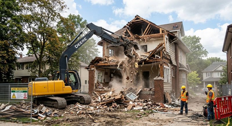 Cabin Demolition in Roseville, CA
