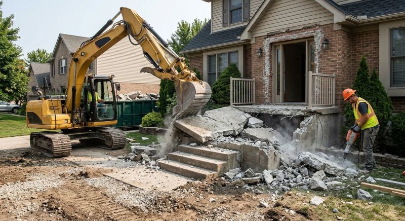 Concrete Pavement Demolition in Sacramento, CA