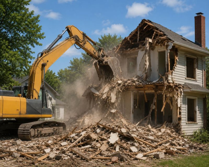 House Demolition Service in Pearland, TX