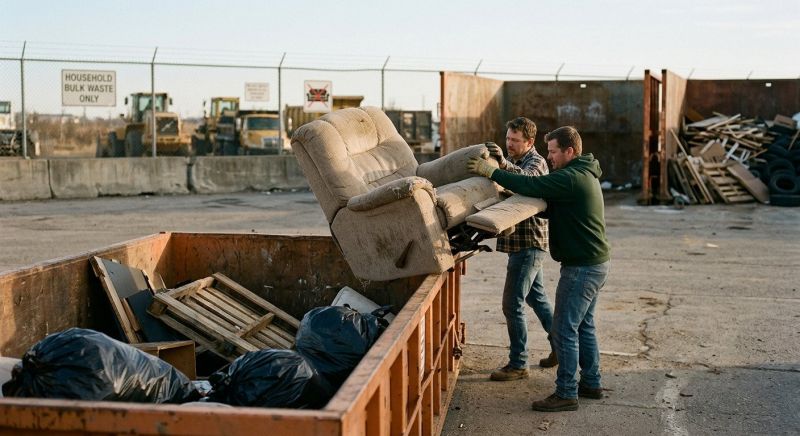 Old Furniture Disposal in Auburn, CA