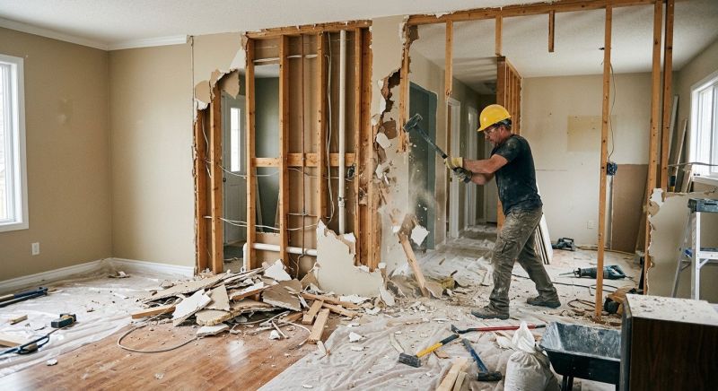 Subfloor Demolition in Sacramento, CA