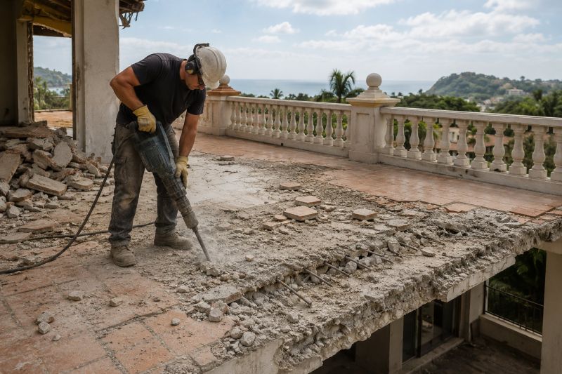 Terrace Demolition in Sacramento, CA