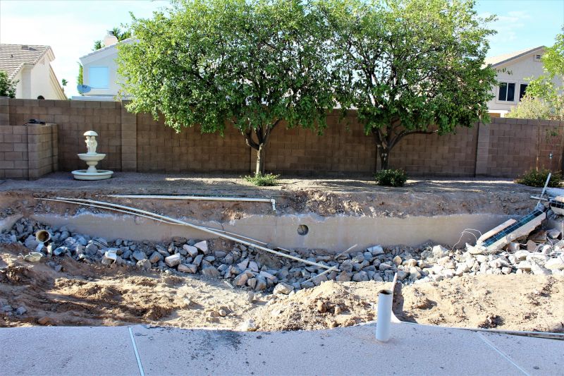 Removes an unused pool, reducing the risk of accidents or injuries